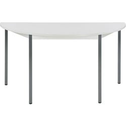 Tafel sodematub ft126dero-9213 halfrond grijs