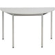 Tafel sodematub ft126dero-9515 halfrond grijs