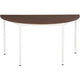Tafel sodematub ft147dero-5c1c halfrond walnoot
