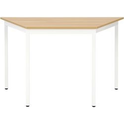 Tafel sodematub ft126trap-bc1c trapeziumvormig eiken bruin