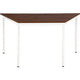 Tafel sodematub ft147trap-5c1c trapeziumvormig walnoot