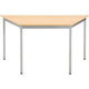 Tafel sodematub ft147trap-b515 trapeziumvormig eiken bruin