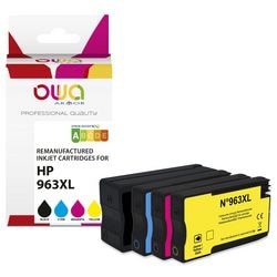 Inktcartridge owa 963xl zwart, cyaan, magenta, geel 6zc70ae