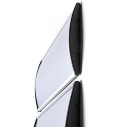 Informatiebord showdown isa4 aluminium zilver