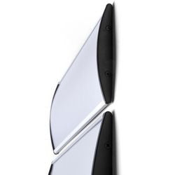 Informatiebord showdown isa6 aluminium zilver