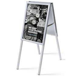 Stoepbord showdown zpa2g32me aluminium zilver