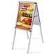 Stoepbord showdown zpa2r32me aluminium zilver