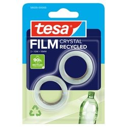 Plakband tesa crystal transparant 20 mm x 19 mm x 140 mm