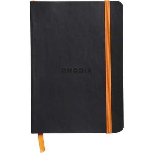 Notitieboek clairefontaine rhodia 117302c pu zwart