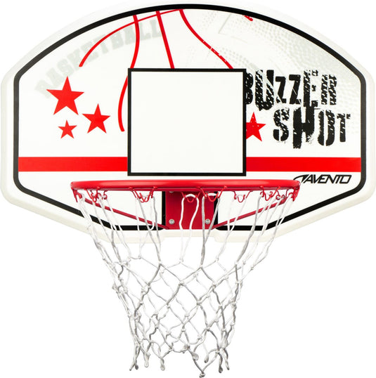 Avento basketbalbord - inclusief ring net - buzzershot