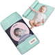 Lionelo bamboo swaddle - inbakerdoek babydeken 120x120 cm - 100% bamboe katoen - antibacterieel, schimmelwerend hypoallergeen - thermoregulerend - wasbaar - zacht ademend - voor gevoelige huid