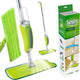 Greenblue vloerwisser met spray functie met 2 extra vervanging gb830