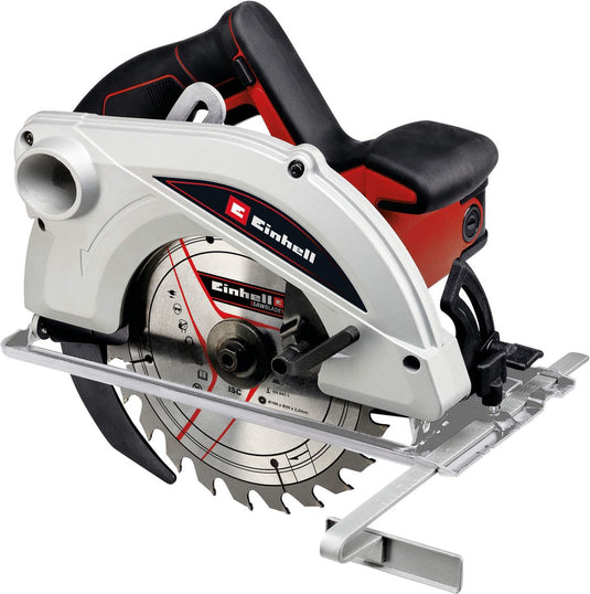 Einhell cirkelzaag tc-cs 1410 - 1410 w - 5.500 t min - ø190 - max. zaagdiepte bij 90° 45°: 67 46 mm - incl. 1x zaagblad (ø190x16 30x2,4 mm 24 t)