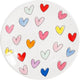 Blond amsterdam hearts bord - hearts - ø22cm