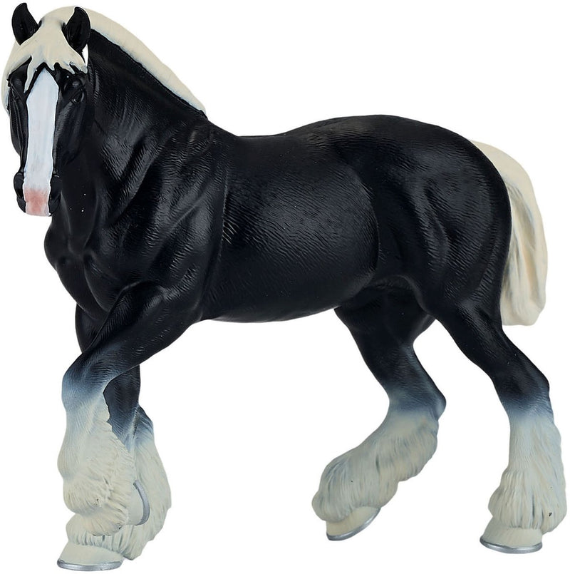 Load image into Gallery viewer, Mojo horse world zwarte clydesdale paard - 381083
