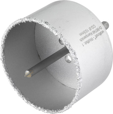 Wolfcraft - gatenzaag 103 mm - bestrooid met hardmetaal met opspandoorn - 3899000