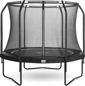 Salta premium black edition - trampoline met veiligheidsnet - ø 213 cm - zwart