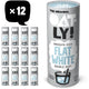 Oatly! oatly haver barista iced flat white - 12x235ml - plantaardige ijskoffie - koffie - voordeelverpakking