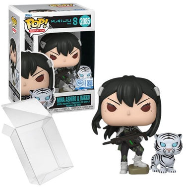 Funko pop! animation: kaiju no. 8 - mina ashiro bakko #2085 special edition