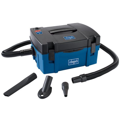Stofzuiger scheppach hd2p 5 l blauw