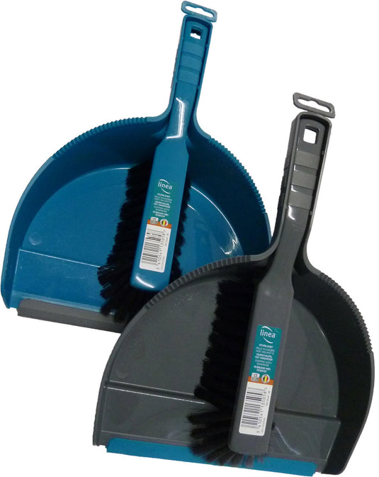 Linea stoffer en blik kunststof