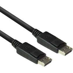 Act connectivity 3 meter displayport kabel male - male (zwart)