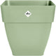 Elho vibia campana vierkant 30 - bloempot voor buiten - ø 28.8 x h 28.2 cm - pistachegroen