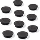 Sigel magneten - meet up - voor whiteboard - 25mm - 10 stuks - zwart - si-mu196