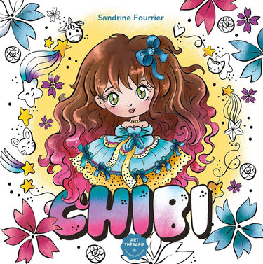 Hachette heroes chibi art therapie coloring book - sandrine fourrier - - kleurboek voor volwassenen