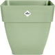 Elho vibia campana vierkant 30 - bloempot voor buiten - ø 28.8 x h 28.2 cm - pistachegroen