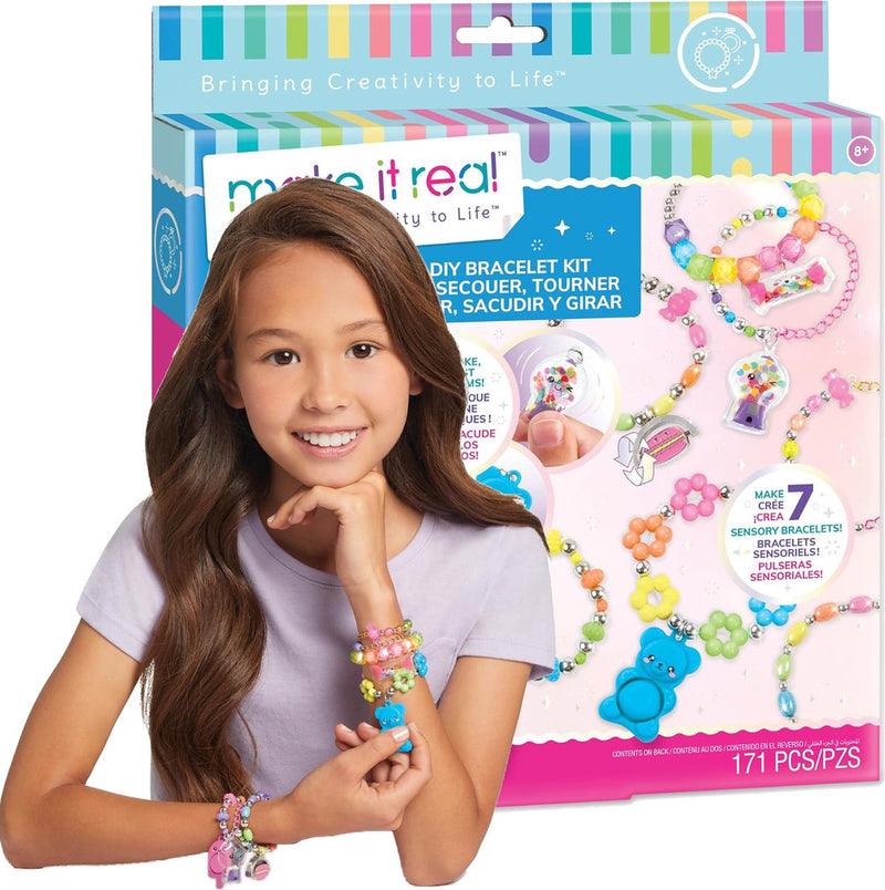 Load image into Gallery viewer, Make it real - pop! shake! twist! diy armbanden set
