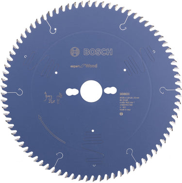 Bosch cirkelzaagblad expert for wood - 250 x 30 x 2,5 mm - 80 tanden