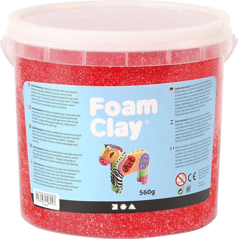 Load image into Gallery viewer, Foam clay ®, 560 gr, rood

