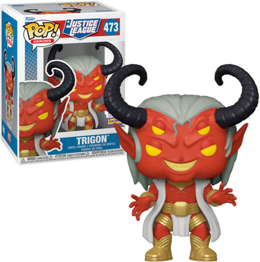 Funko pop! trigon justice league #473 [2023 summer convention] sdcc