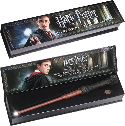 Merkloos sans marque harry potter (tover)staf replica harry's illuminating wand bruin