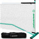 Ama sport pickleball net groen – draagbaar compleet net set met tas – eenvoudig op te zetten –