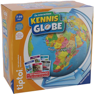 Tiptoi ® - de interactieve kennis globe - educatief speelgoed - wereldbol met geluid en informatie
