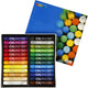Creotime mungyo oliepastel multicolor 7 cm 24 stuks