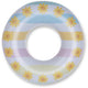 Swim essentials beach palms - zwemband - ø55 cm - meerkleurig - regenboog bloemen- kind