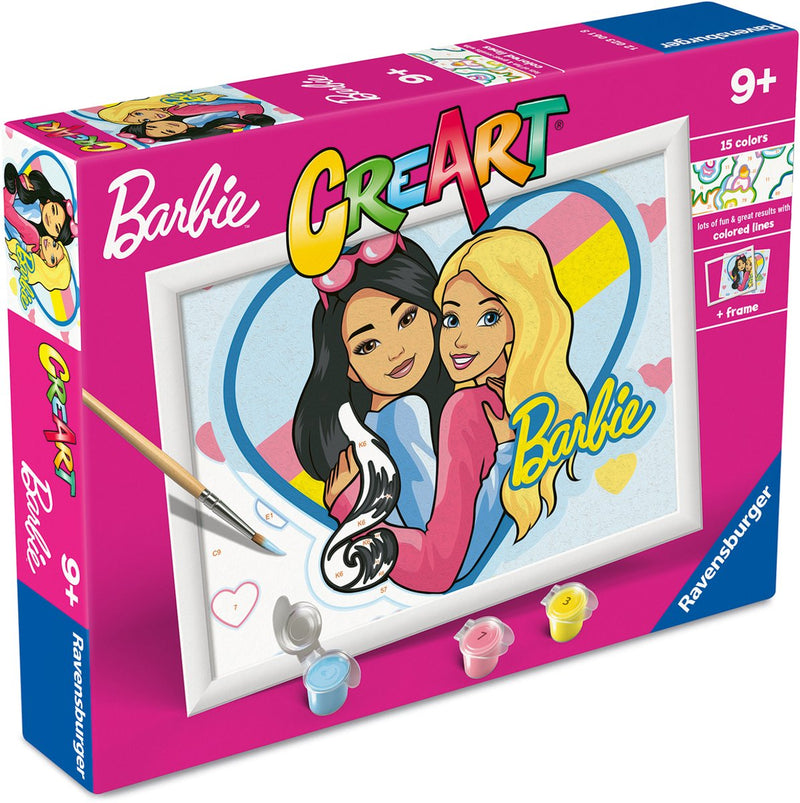 Load image into Gallery viewer, Ravensburger creart schilderen op nummer - barbie-duo
