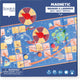 Scratch magnetisch bordspel to go - slangen en ladders - ruimte - 58x18,5x0,5cm - 5 jaar