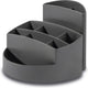 Han pennenbak - rondo karma - 9-vaks - grijs - 100% gerecycled materiaal - ha-17468-18