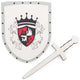 Little adventures - rode zwaard schild set – foam speelgoedset