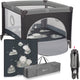 Lionelo bonnie kinderbox - kinderbed - tot 15 kg -zijwanden van luchtige gaas - ruime speelruimte - systeem voor snel in- en opvouwen - meegeleverde draagtas