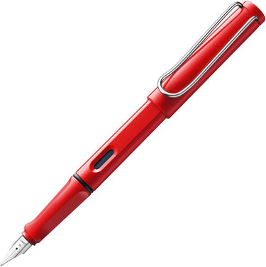 Lamy safari vulpen rood extra fijn