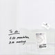 Sigel glasmagneetbord artverum 48x48cm wit
