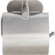 Wenko turbo-loc® toiletrolhouder met klep orea rvs mat - toiletpapier houder - wc rolhouder - bevestigen zonder boren - zelfklevend - 10 jaar garantie