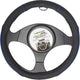 Dunlop stuurhoes - universeel - pu - zwart blauw - ø37-39 cm