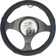 Dunlop stuurhoes - universeel - pu - zwart blauw - ø37-39 cm