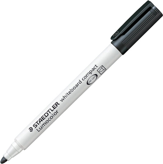 Staedtler whiteboardmarker lumocolor compact zwart 10 stuks